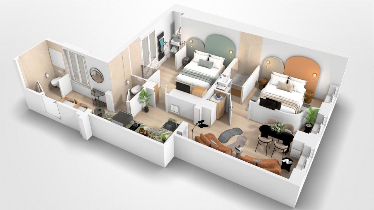 Yuna Saint-Honore - Serviced Apartments Paris Exteriör bild