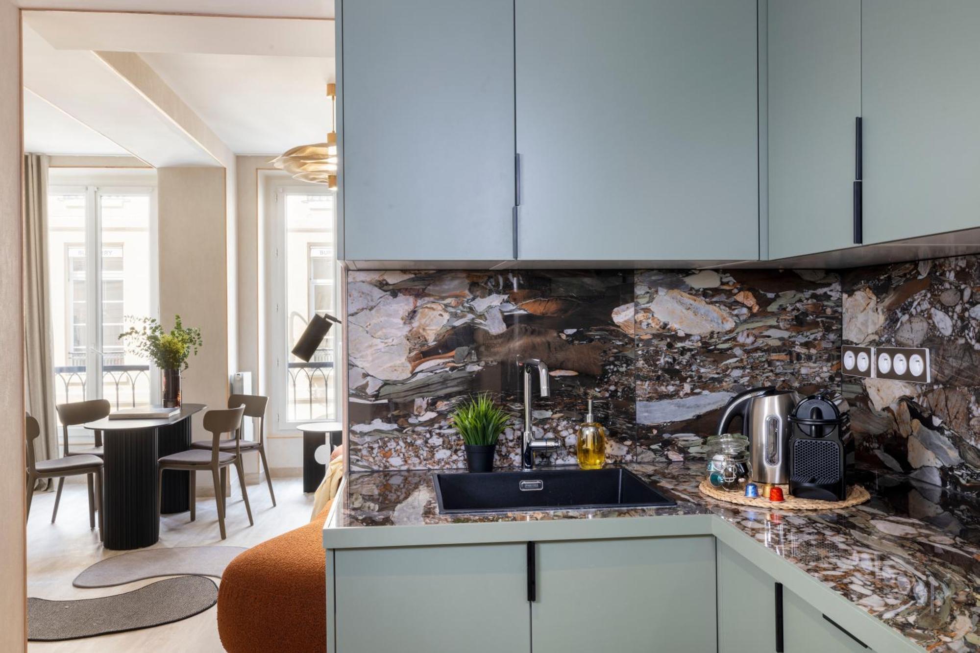 Yuna Saint-Honore - Serviced Apartments Paris Rum bild